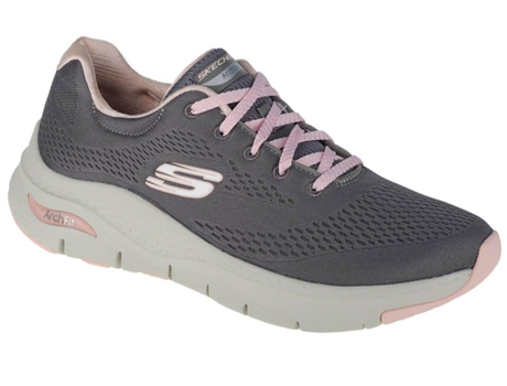 Botas SKECHERS Malla Arejada Mujer (36 - Gris)