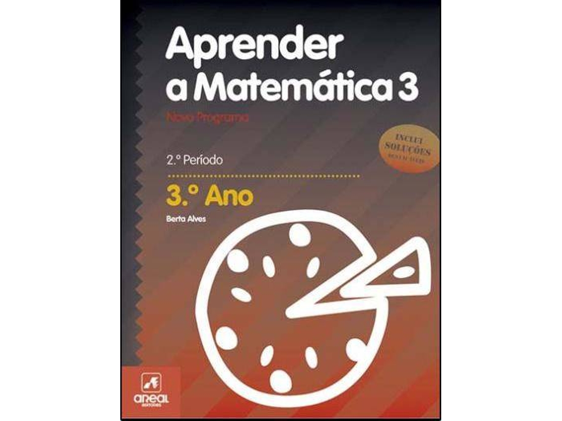 Libro Aprender Matematica 3 de Berta Alves (Portugués)