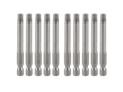 10 Puntas Hexagonales Magnéticas De Acero S2 Para Destornillador Eléctrico De 65 Mm S1/4