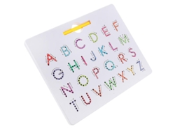 1 Tablero Magnético De Rastreo De Letras Del Alfabeto.