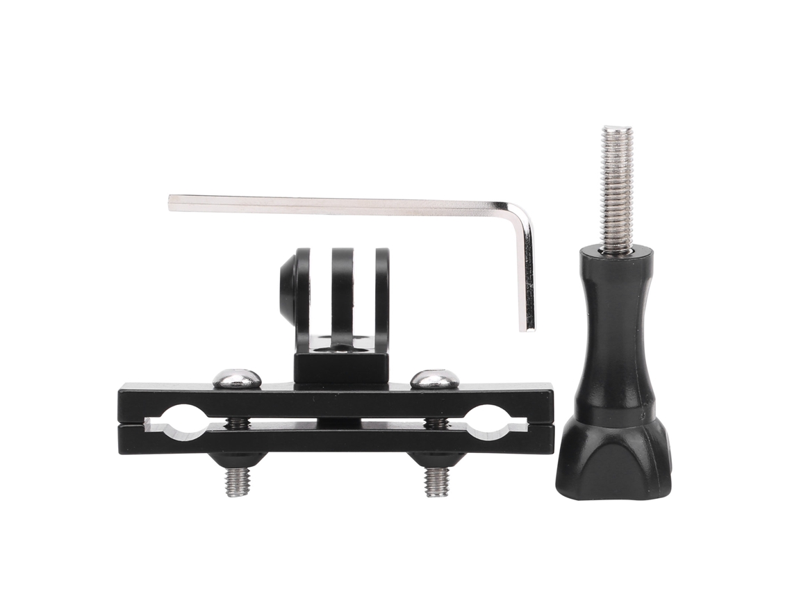 Soporte De Clip Para Sillín De Bicicleta Para Filmación, Aleación Ligera De Aluminio Cnc, Ajustable Para Cámaras Hero 4, 3+