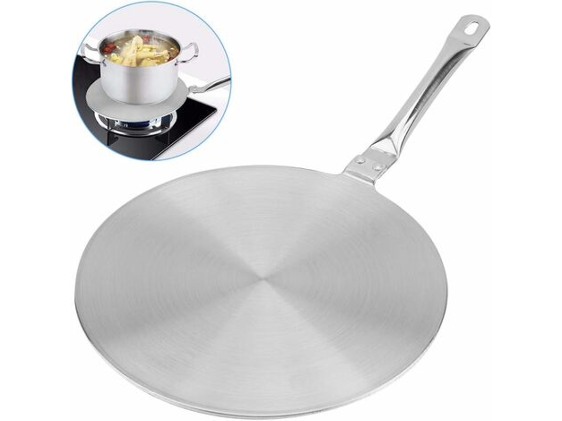 Disco de inducción JEIIBRZUI para cocina eléctrica de 20 cm con mango fijo