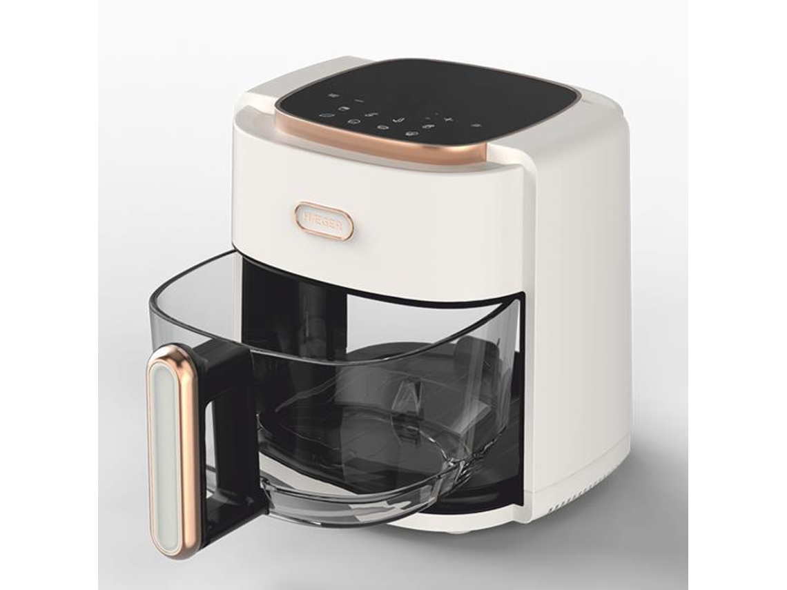Freidora Aire 4.5l, Cuba Cristal Haeger
