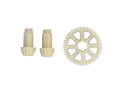 Engranaje Reductor De Plástico Pa Para Coche Rc 1/16 Scy 16101 16102 16201 Con Transmisión Suave Y Duradera.