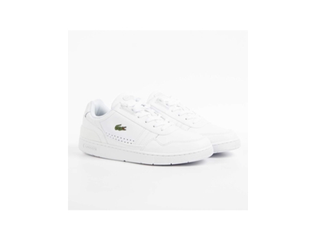 Zapatillas de Mujer LACOSTE Clip Piel Blanco (40)