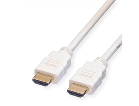 Cable ROLINE (HDMI - 5m - Blanco)