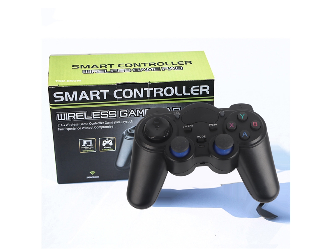 Controle de Jogo LAXISCREED 2.4g Sem Fio Vibração Dual