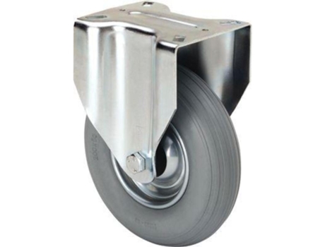 Rueda fija 17zv200-emr metalico-impinchable gris rodillos ALEX