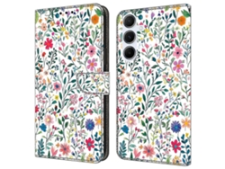 Small Flowerbed26-27 For Samsung Galaxy A17 5g Case Wallet Stand Pattern Printing Pu Leather Flip Phone Cover