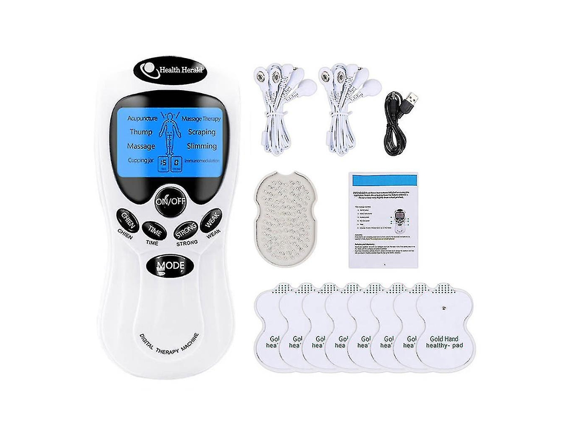 Masajeador Eléctrico Tens Estimulación Muscular Acupuntura Masajeador Facial Y Corporal Uso Doméstico