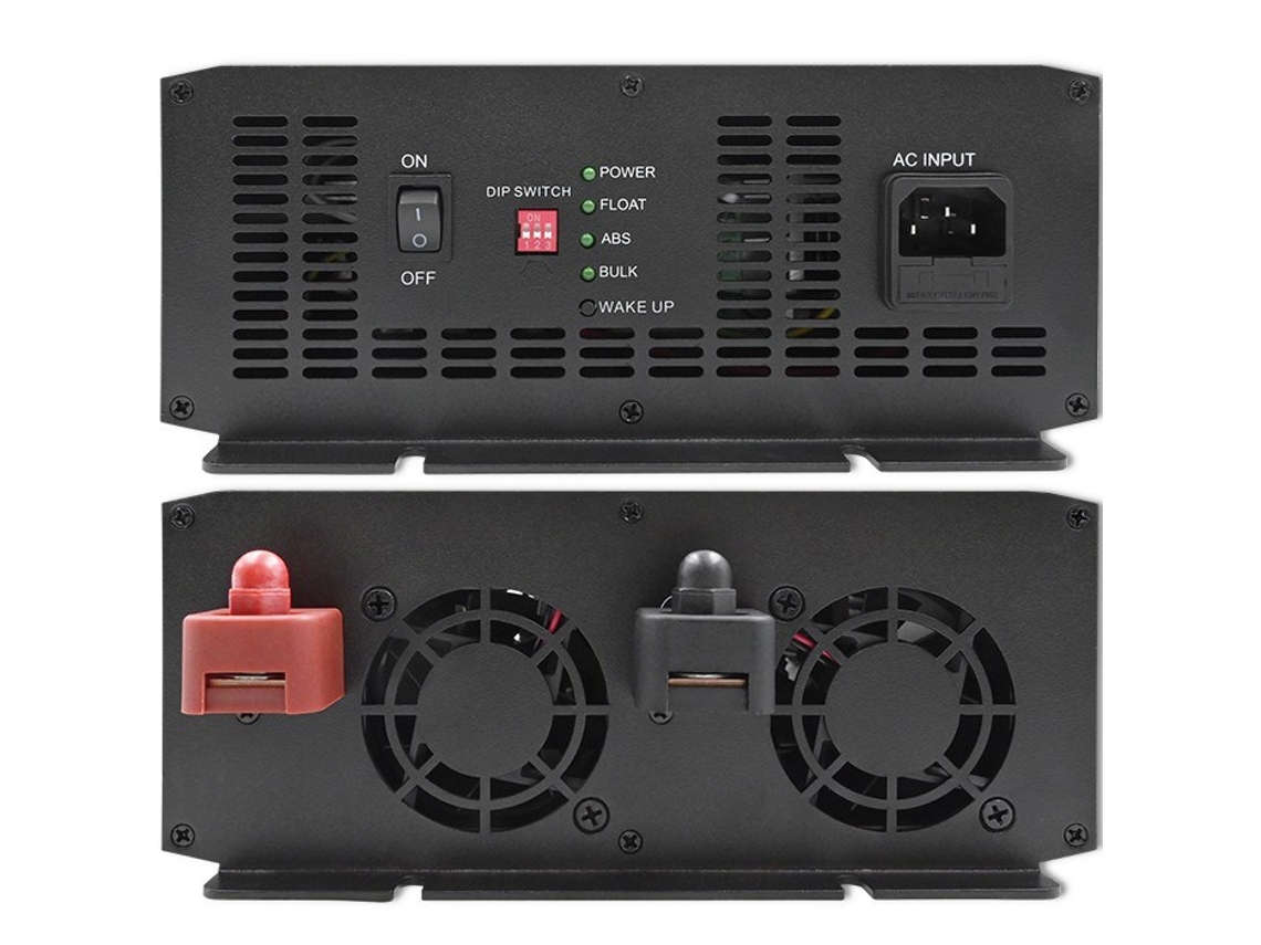 Cargador inteligente Monolith 51957 para baterías Lifepo4 AGM Gel Sla | 50a | Batería de 12 V Qoltec