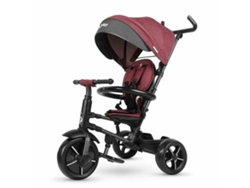 QPLAY Triciclo Evolutivo Rito Star Morado | Compacto, Plegable, con Capota Extensible y Freno – 10 a 36 Meses