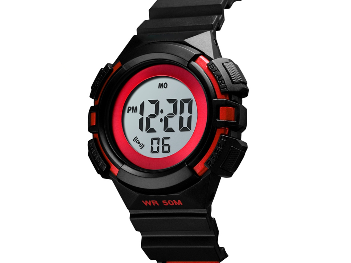 Reloj Digital Skmei 1485 Unisex Impermeable 50m Multifunción Con Luz El Y Cronómetro