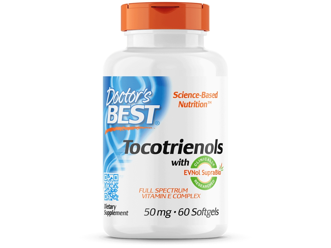 DOCTOR'S BEST Tocotrienols 60 Softgels