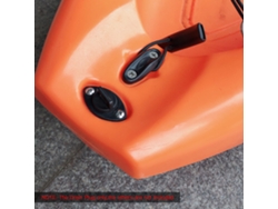 2 Tapones De Drenaje Para Kayak, Canoa O Barco Con Rosca De Nailon Universal De Primera Calidad.