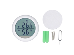 Veloriskku-sensor De Temperatura E Humedad Wifi Com Monitorização Remota Smart Medidor De Parede