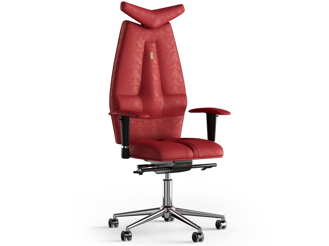 Silla de Oficina KULIK Tejido a Jato Antara (Vermelho -130x50x50cm)