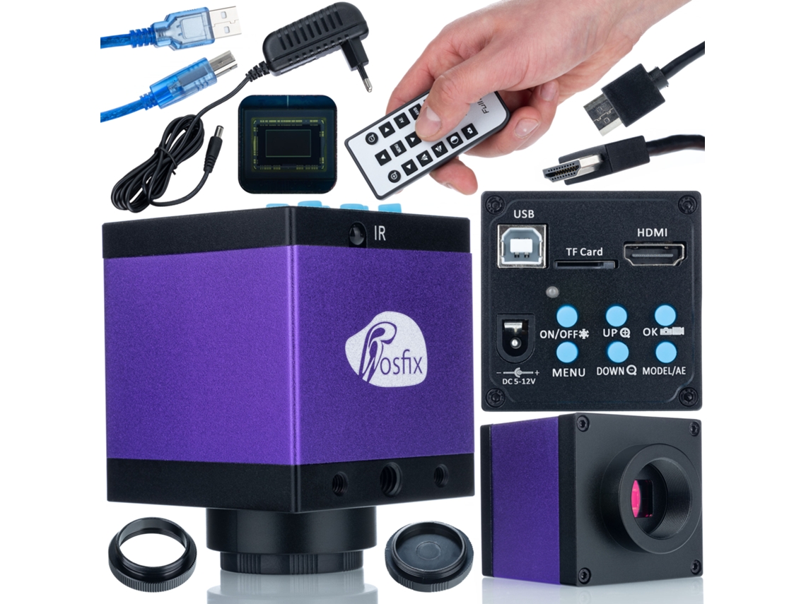 Cámara microscópica Tucana Pro Kmtp-hdmi-usbi – Alta precisión | Sensor Panasonic de 14 MP | Búsqueda avanzada