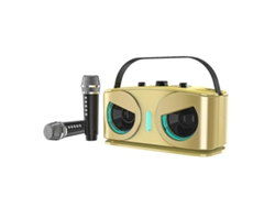 Altavoz Bluetooth SD306plus Owl, potente y portátil, con micrófonos duales C Chennnls