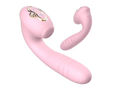 Vibrador vibrador telescópico para mujer (rosa) ENKERS