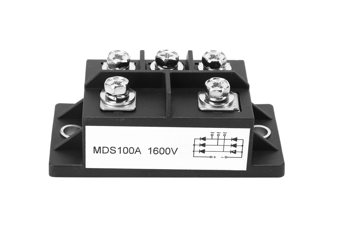 Rectificador de puente trifásico 1600V 100A (sin marca)