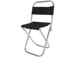 Silla Plegable Portátil Y Ligera Acero Inoxidable Estable Acampar