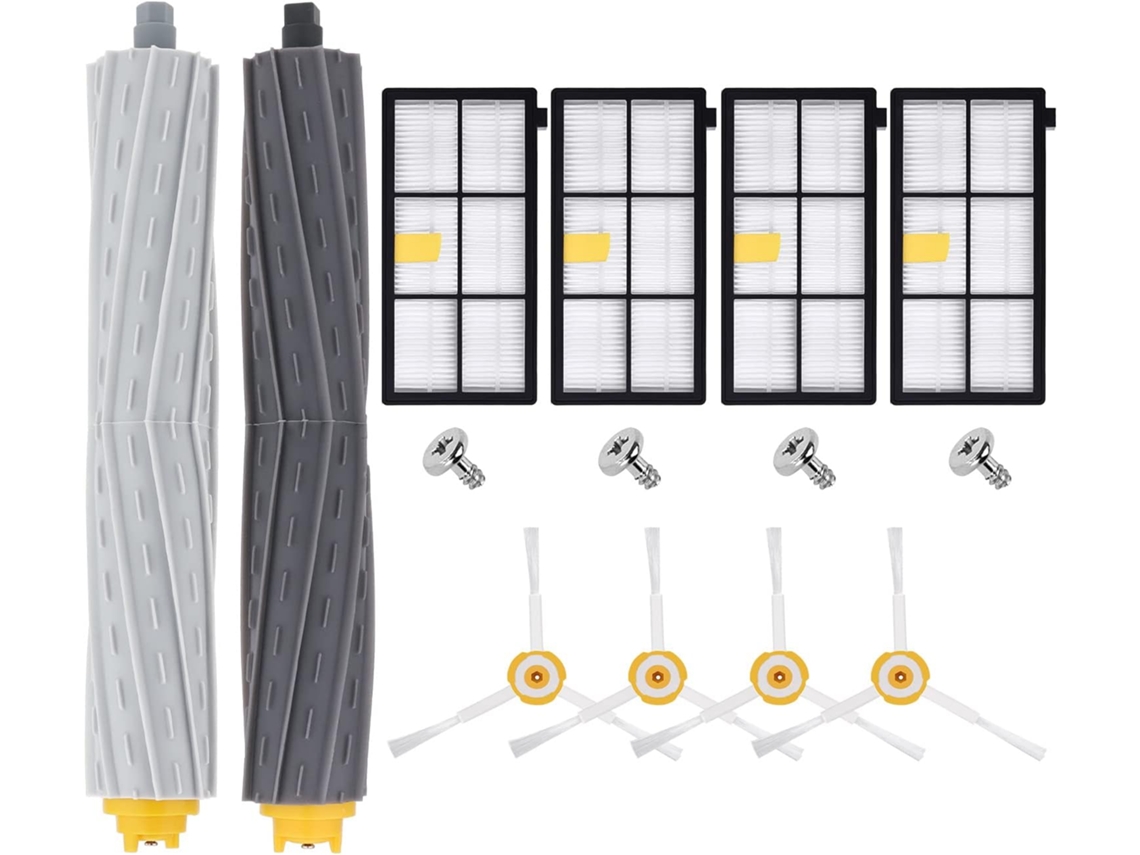 Kit de repuestos y accesorios para Irobot Roomba Serie 800 900 860 865 866 870 871 875 876 880 886 896 960 966 971 976 980 981 Cepillos Fi