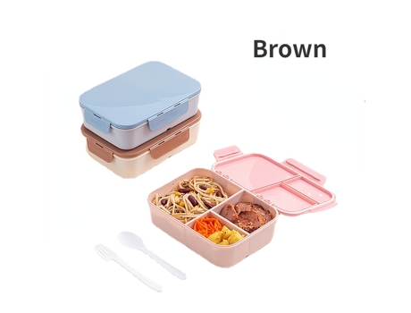 Geyecete caja bento con cubiertos