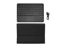 Funda con teclado para tableta (Bluetooth, resistente a arañazos)