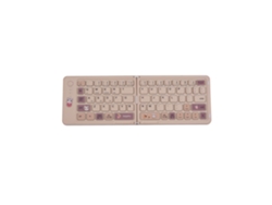 Mini teclado plegable portátil con Bluetooth inalámbrico
