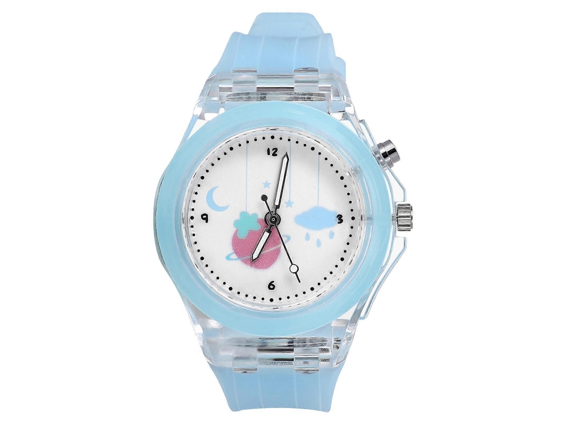 Reloj GOKOCO con esfera luminosa, estilo sencillo.
