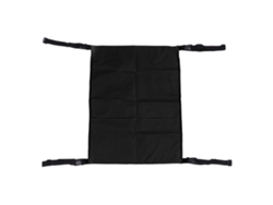 Bolsa De Soporte Para Bombona De Oxígeno, Plegable Con Gancho, En Tejido Oxford 600d Negro, 47 X 65 Cm.