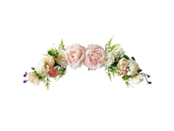 Guirnalda De Peonías Artificiales Para Arco De Boda, Decoración Floral Para Puerta Principal, Guirnalda Decorativa