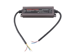 Fuente de alimentación LED ultradelgada e impermeable de 80 W con interruptor, AC110-250V, de marca reconocida.