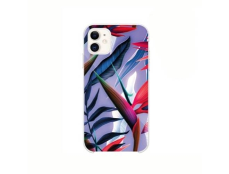 Funda para iPhone XR/11 BIGBEN CONNECTED Piel Sintética Multicolor
