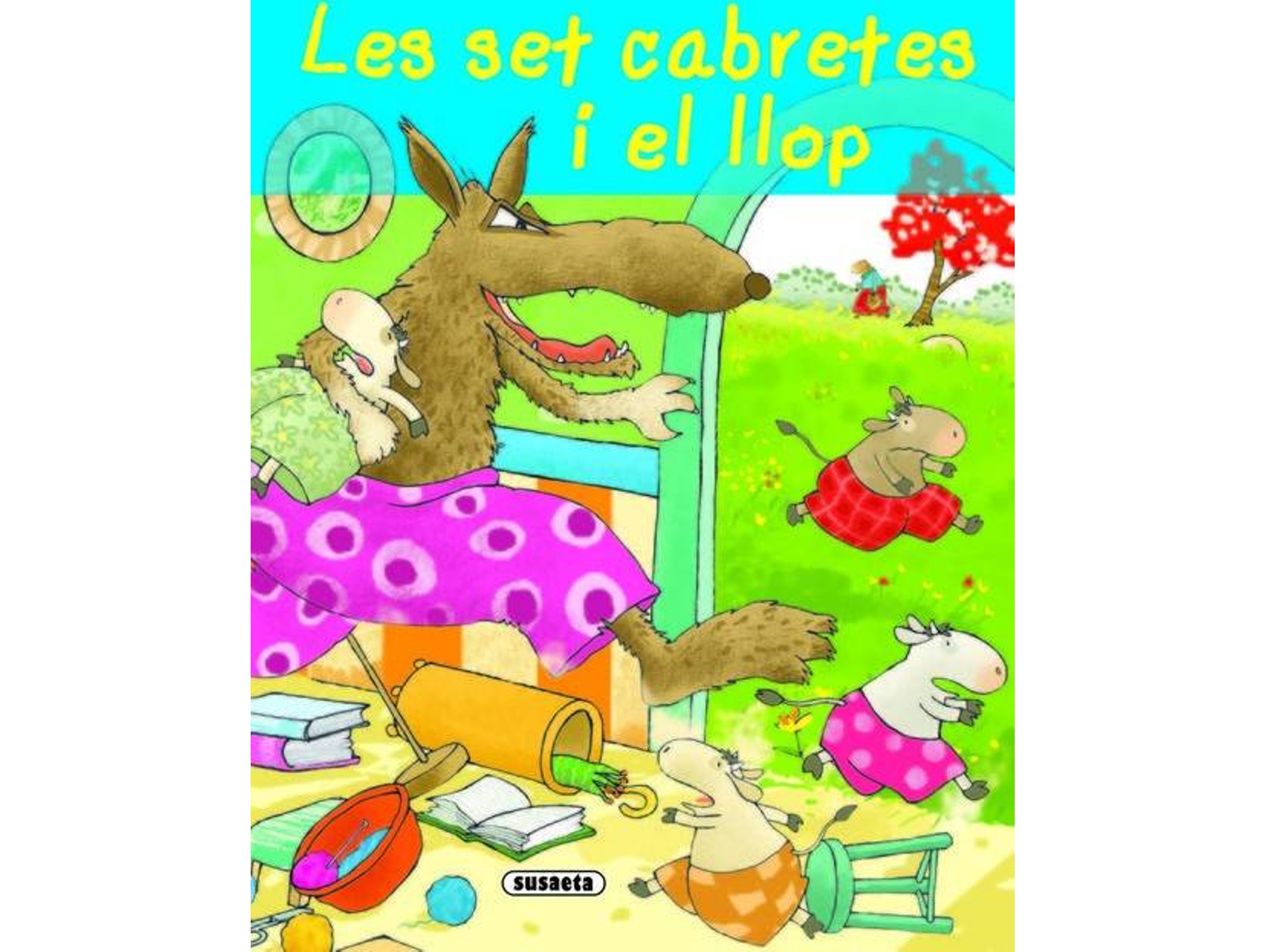 Libro Les Set Cabretes I El Llop de Luis Filella (Catalán)