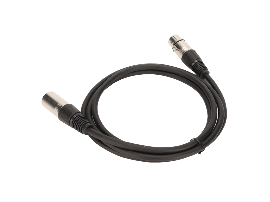 Cabo De Microfone Xlr Macho Para Fêmea 1.5m/4.9ft Som Claro Hifi Plug And Play Para Ktv Cinemas Em Casa