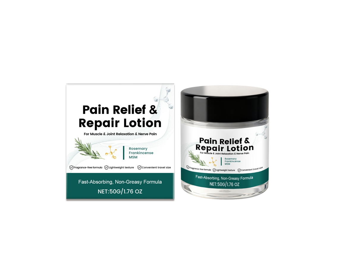 Crema para aliviar el dolor muscular