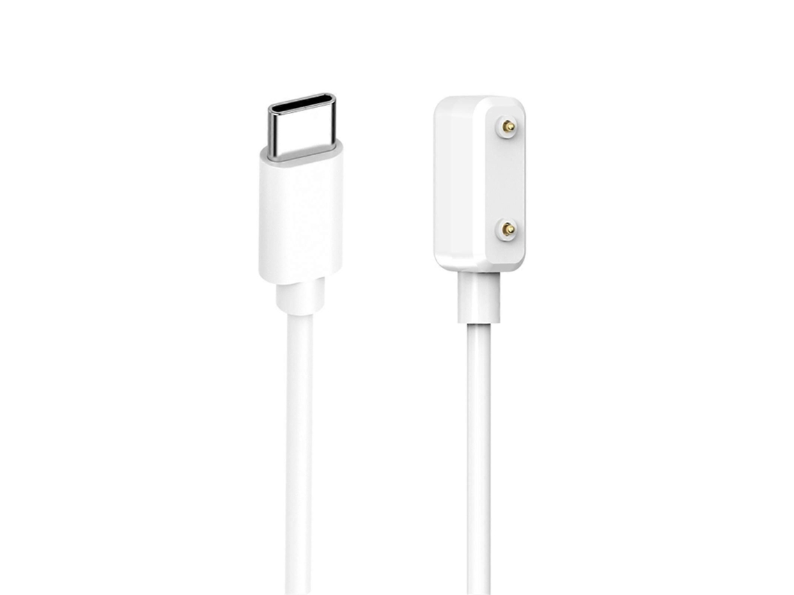 Cable de carga USB para reloj inteligente Watch Fit 3, blanco. GOKOCO