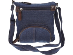 Bolso De Mano Vaquero Para Mujer, Bolso De Mano Informal Con Correa Para El Hombro, Azul