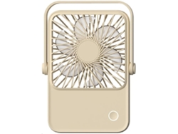 Mini ventilador de mesa portátil USB para uso doméstico y exterior.