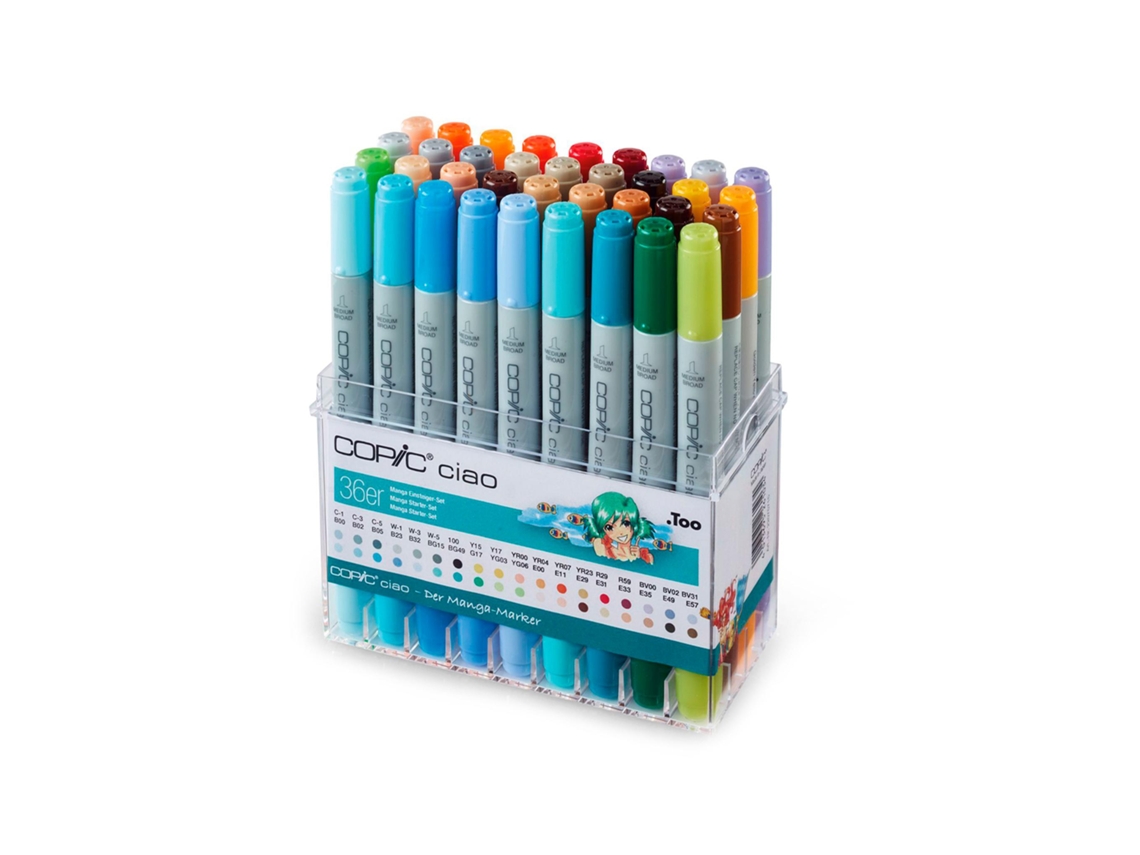 Caixa Copic Ciao 36Pcs Manga-Set