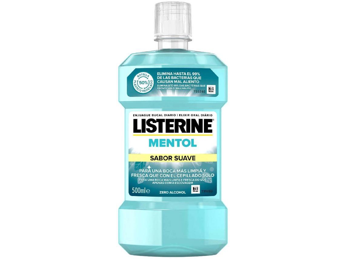 Enjuague Bucal LISTERINE Zero 0% Alcohol (500 ml)