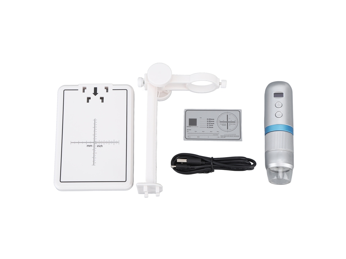 Microscopio Digital Inalámbrico Ms4 De Mano 1000x Portátil Usb Wifi Para Iphone Y Android
