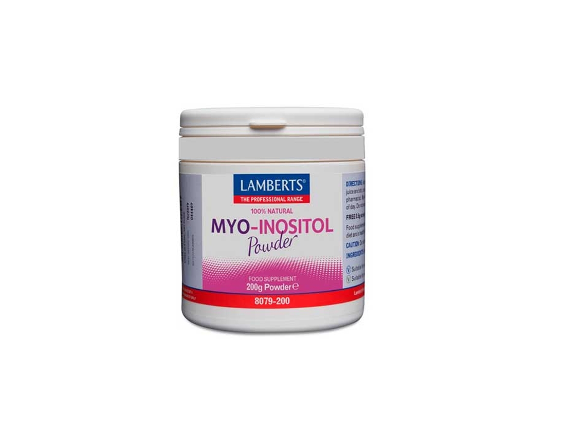 Complemento Alimentar LAMBERTS Inositol (200 g de pó)