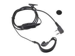 Auriculares Con Micrófono Ptt Dual Para Radios Baofeng Uv-82, Uv82l Y Uv-89.