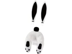 Corona De Conejito De Pascua De Peluche Para Decoración De Pared
