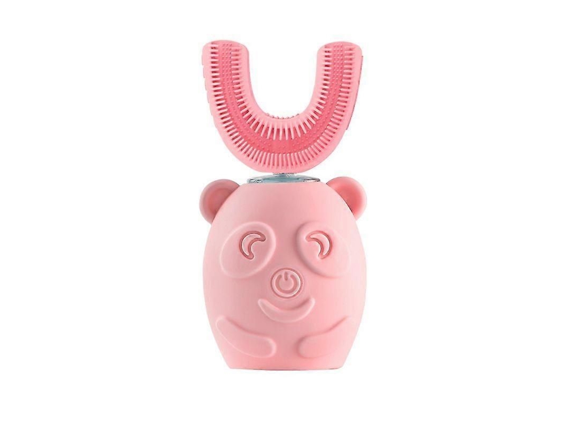 Escova De Dentes Elétrica Infantil Em Formato De U, Com Desenho Animado, Para Bebês Preguiçosos, Automática E Sônica.