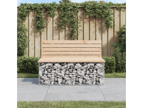 Banco De Jardín VIDAXL Marrón Madera (103x70x65 cm)