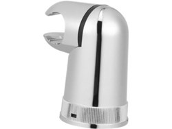 Soporte giratorio para cabezal de ducha, ABS plateado. Slowmoose